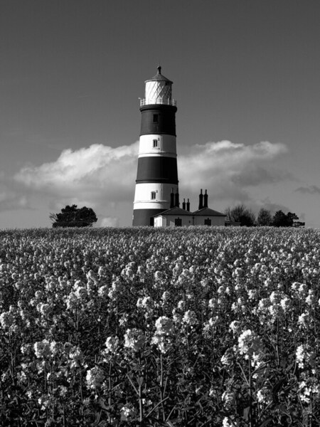 Photograph Ingrida Kuznecova Happisburgh Lighthouse on One Eyeland